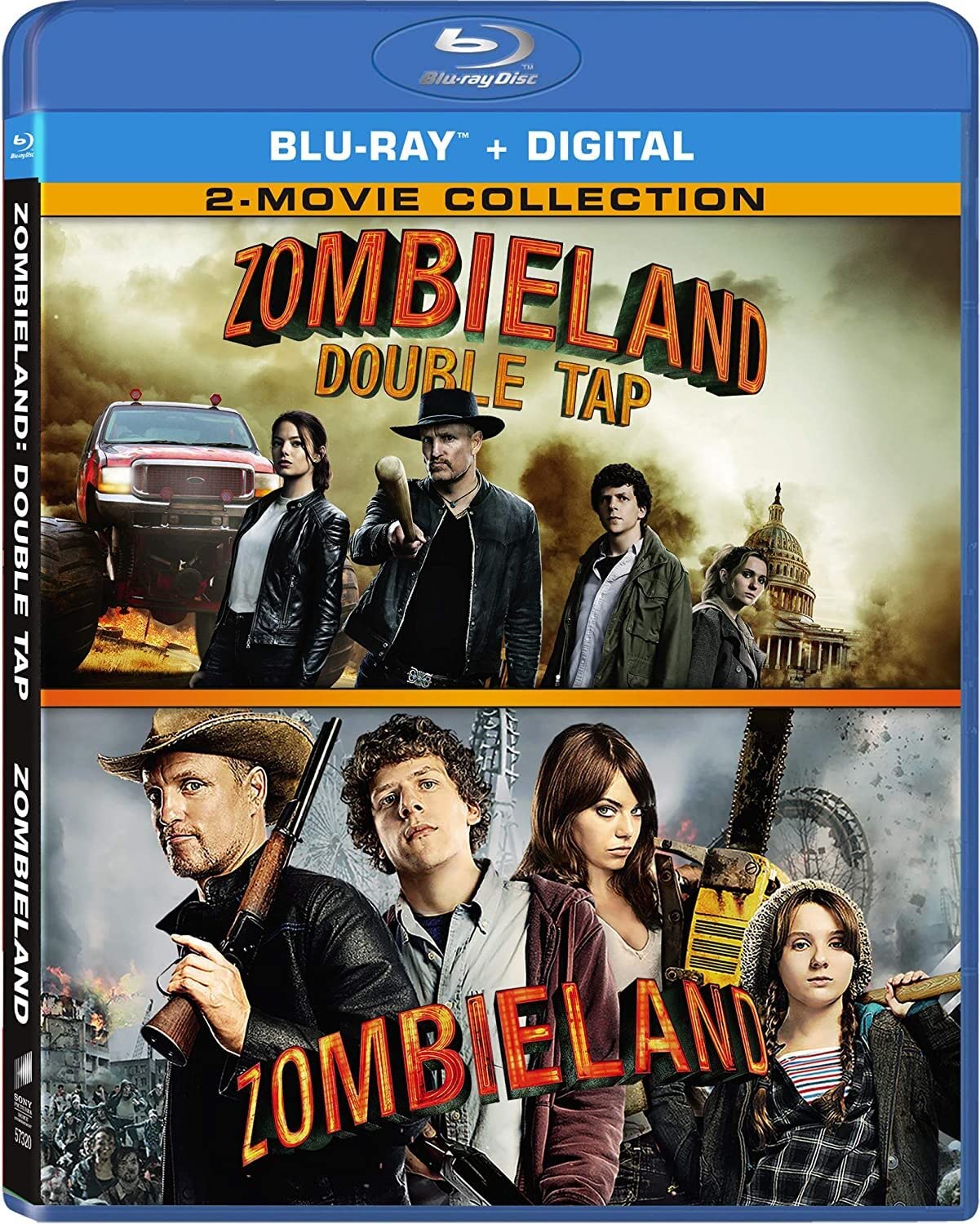 Zombieland Blu-ray Set: Double Tap & Original Film Collection