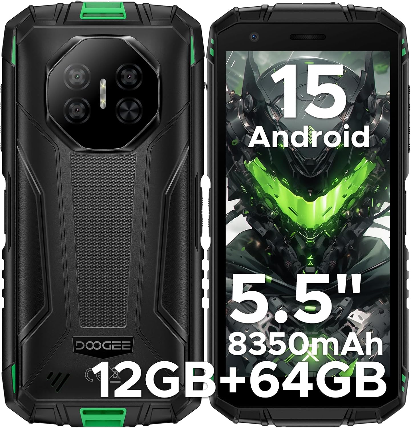 DOOGEE Fire 3 Rugged Smartphone with Massive Battery and Camera