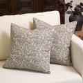Floral Throw Pillow Covers 24x24 Set of 2 for Living Room