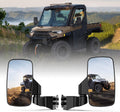 Ranger Side Mirrors Door Mounted for Polaris Ranger - Foldable UTV