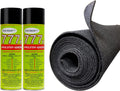 Polymat 10ft x 45in Grey Charcoal Felt Carpet - Durable Speaker & Auto