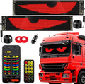 LED Sign for Car 2PCS - Programmable Devil's Eyes Windshield Display