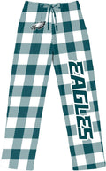 Pick Your NFL Team Gingham Checkered Women's Pajama Lounge Pants