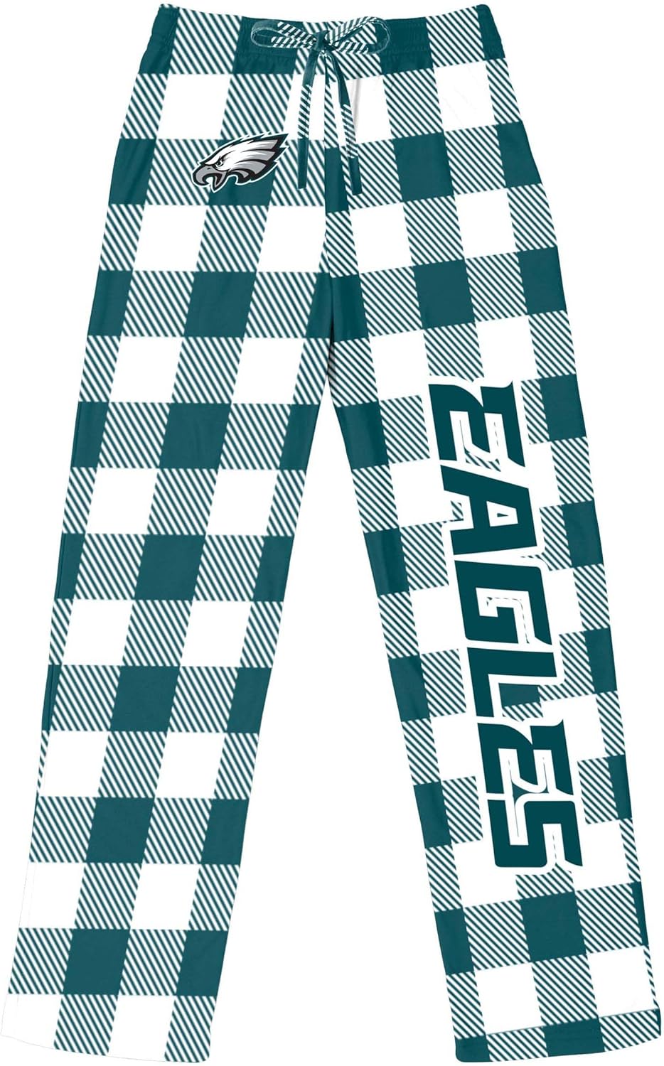 FOCO NFL Team Gingham Checkered Women's Pajama Lounge Pants