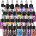 Hawink Tattoo Ink Set 28 Colors 15ml Bottles - Professional Pigment