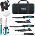 Fillet Knife Kit Combo - Precision G4116 Fillet Knives and Tools