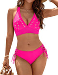 Blooming Jelly Women's Bikini Set Two Piece Swimsuit - Petal Hollow V