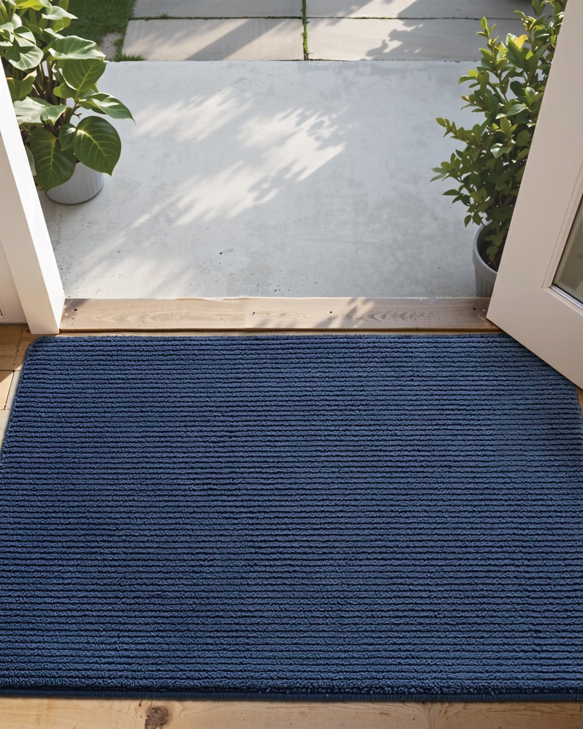 DEXI Non-Slip Low Profile Door Mat for Entryway 31.5inX47in