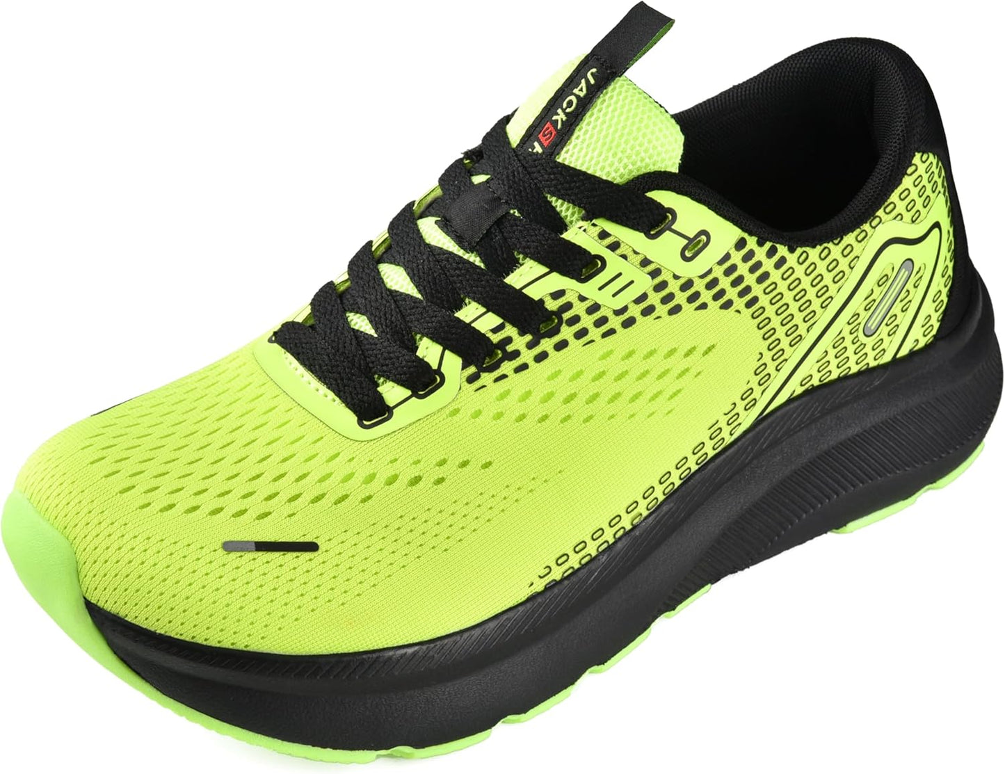 JACKSHIBO Wide Toe Box Shoes for Men with Arch Support Comfort