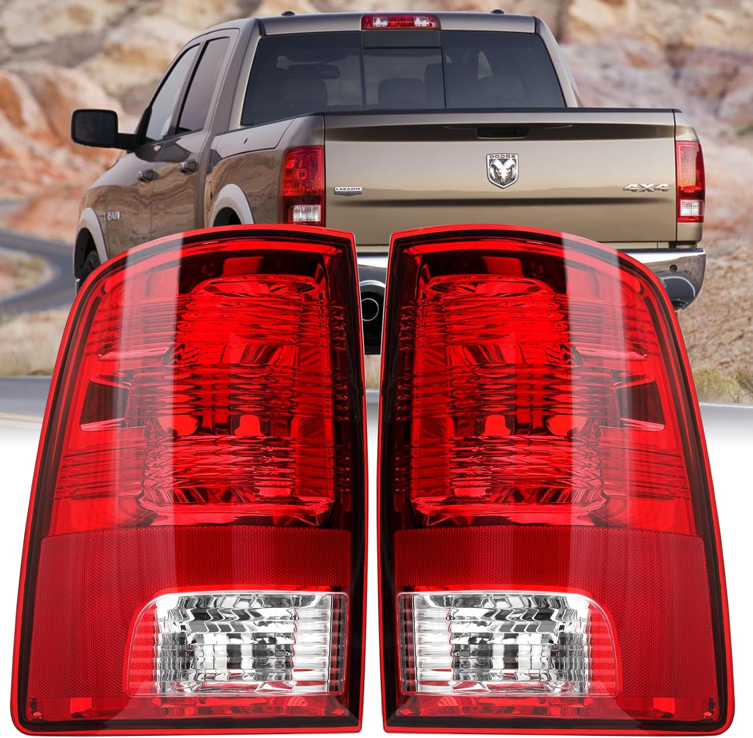 Tail Lights Assembly for 2009-2018 Dodge Ram 1500 2500 3500