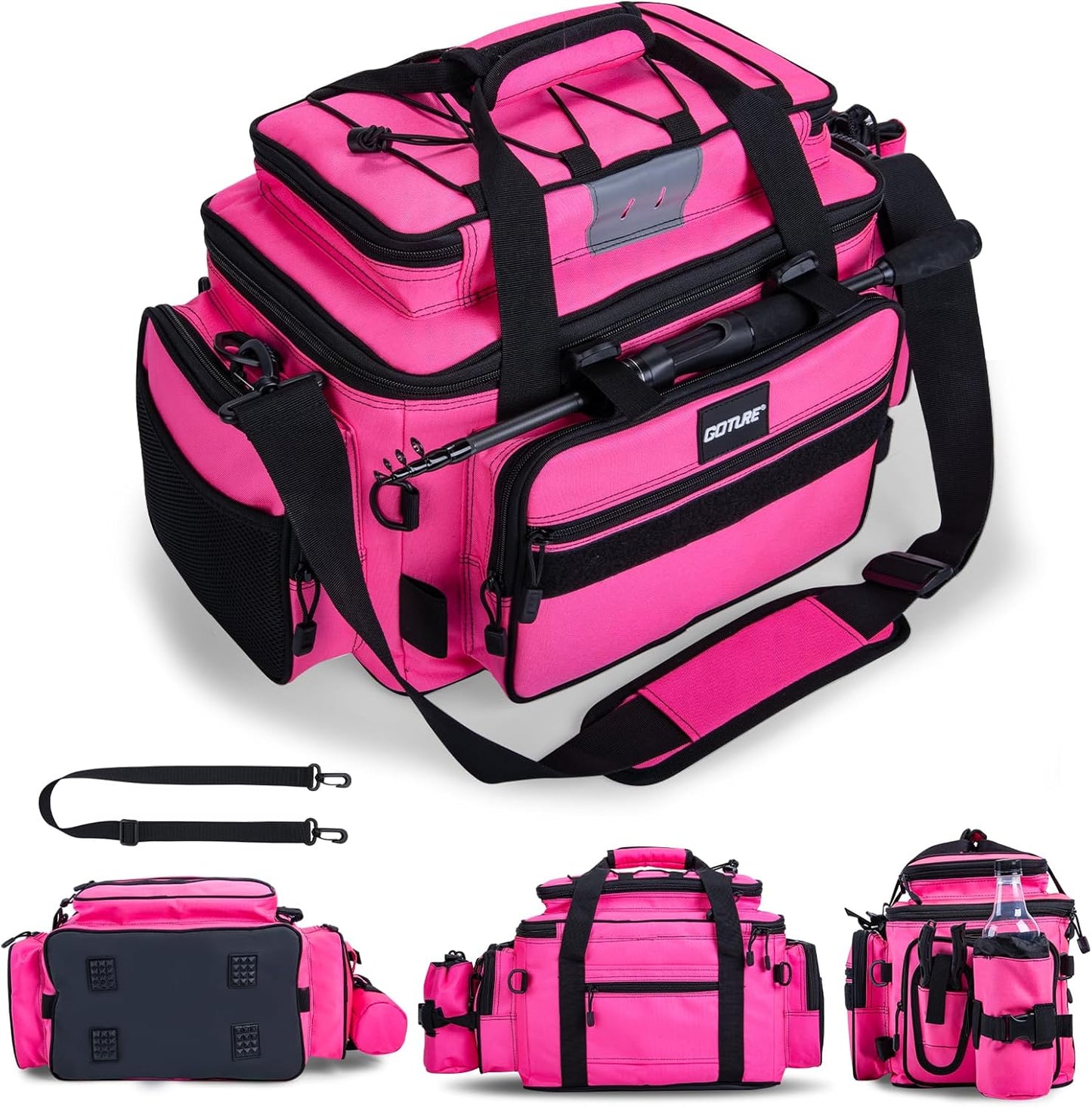 Goture Fishing Tackle Bag for Organized Gear Storage and Travel