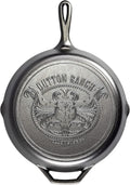 Lodge Yellowstone Stamped Cast Iron 12 in Skillet - Durable Everyday