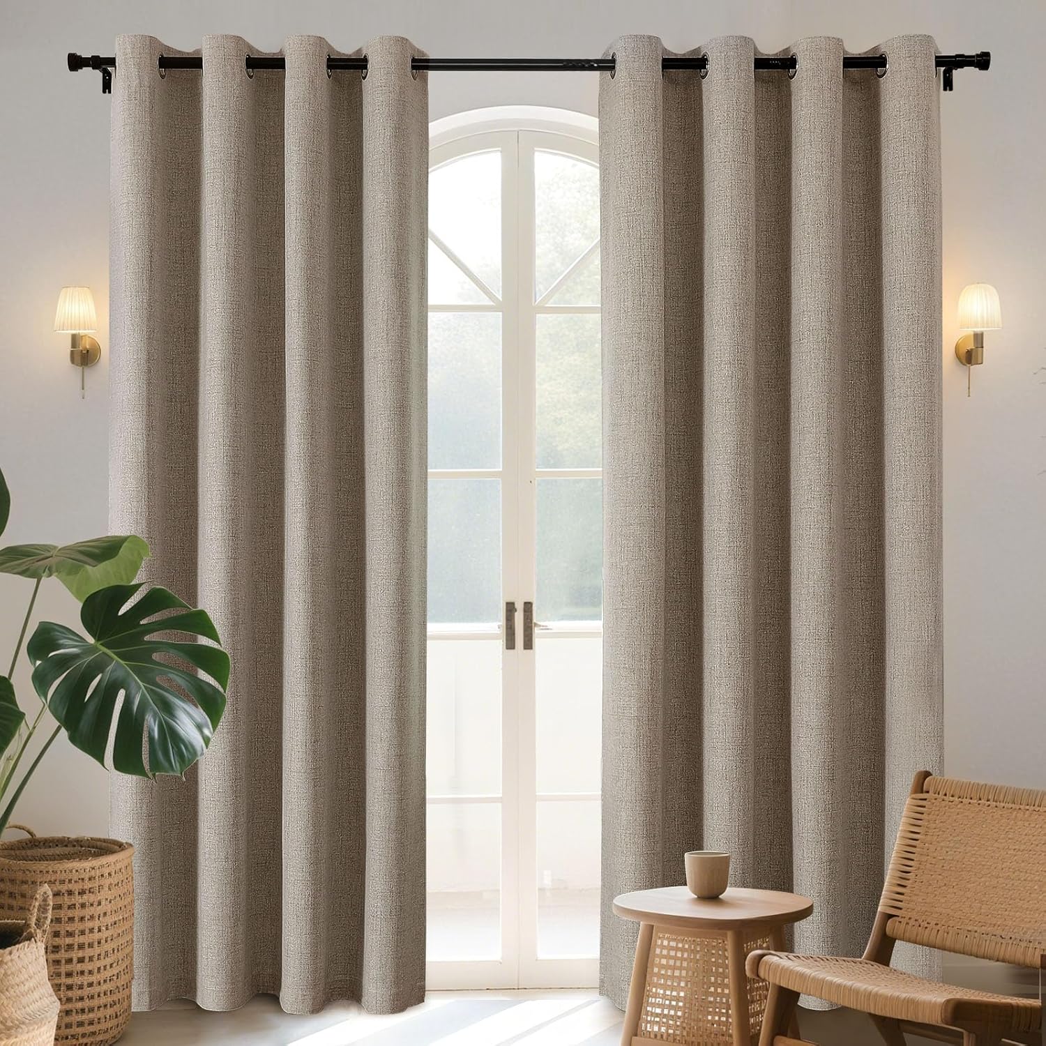 Joydeco Blackout Curtains 120 Inches Long for Ultimate Privacy
