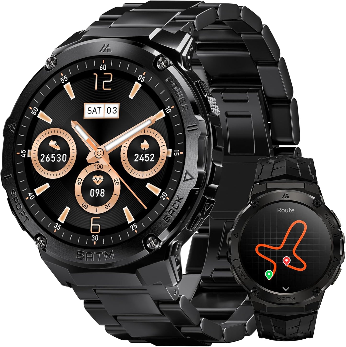HOTMIFIT GPS Watch: 6 Satellite Positioning & Calls