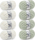 Chunky Yarn for Hand Knitting - #10 Chunky Chenille Yarn, Super Bulky