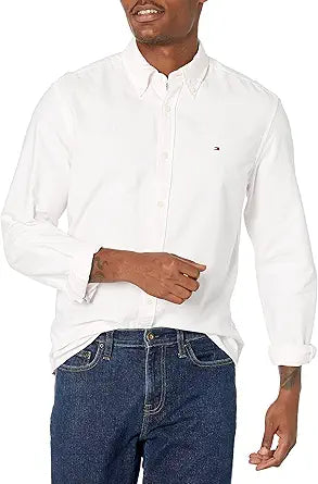 Tommy Hilfiger New England Solid Oxford Button-Down Shirt Review