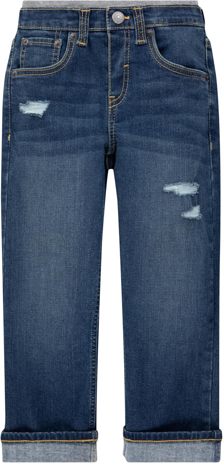 Levi's Baby Boys' & Toddler Straight Fit Jeans for Comfort