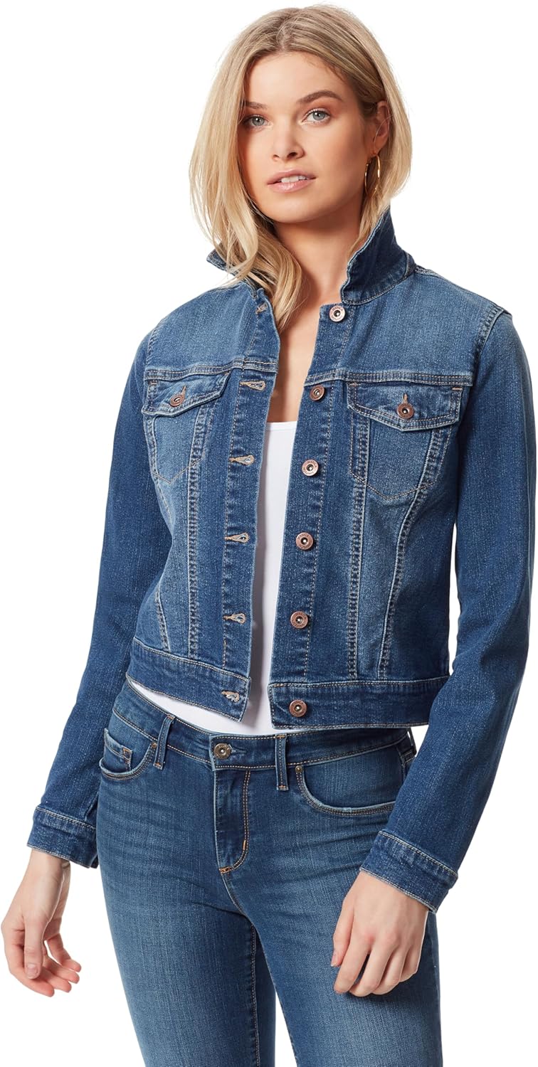Jessica Simpson Plus Denim Stretch Jacket for Stylish Outfits