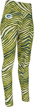 Stylish Zubaz NFL High Waist Leggings for Women with Pockets
