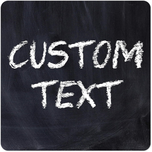 Custom Street Sign with 11 Font Colors and 22 Sizes Available
