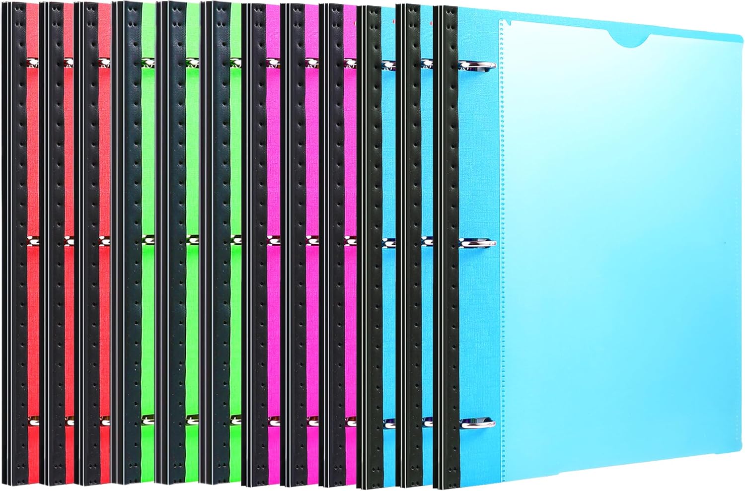 Telescoping 3 Ring Binder for Flexible Storage and Organization