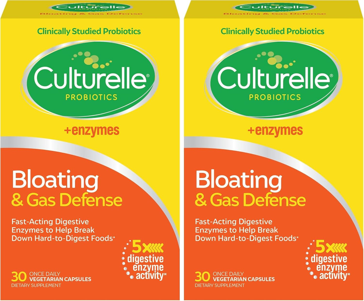 Culturelle Bloating & Gas Defense for Digestive Health Relief