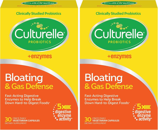 Culturelle Bloating & Gas Defense for Digestive Health Relief