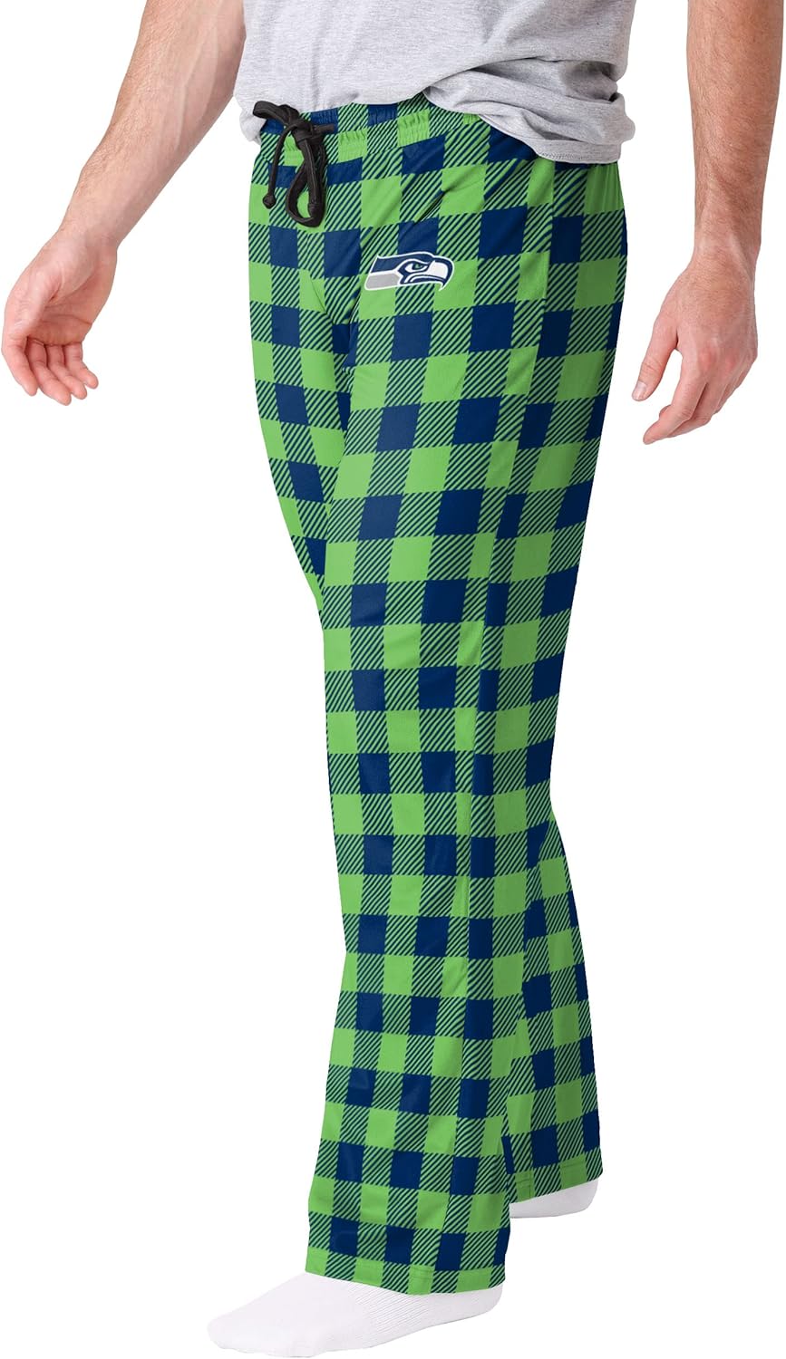 FOCO Men's NFL Team Logo Buffalo Check Lounge Pants Review