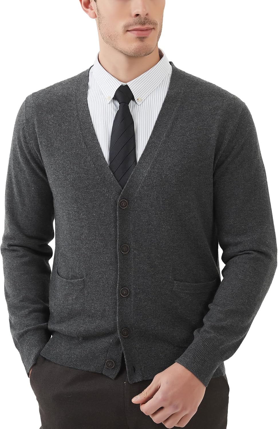 Kallspin Men's Cardigan Sweaters for Comfort and Style