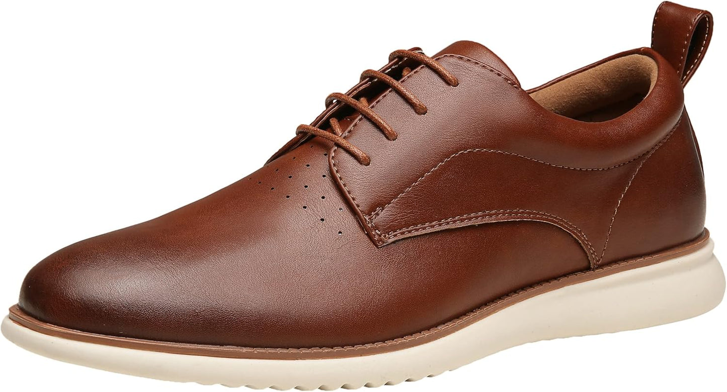 Jousen Mens Dress Shoes Oxfords: Classic Comfortable Derby Style