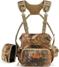 CamoStealth Binocular Harness Chest Pack - Quiet, Low-Profile Carry
