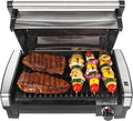 Electric Indoor Searing Grill with Adjustable Temp to 450F - Compact