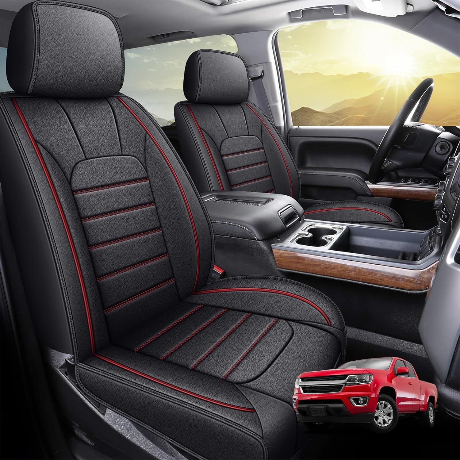 Custom Leather Seat Covers for Chevy/GMC Trucks