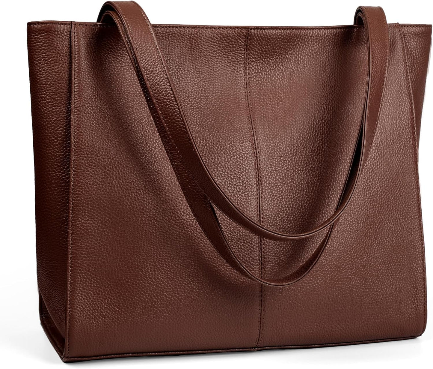 Befen Genuine Leather Tote Bag for Women with Laptop Compartment