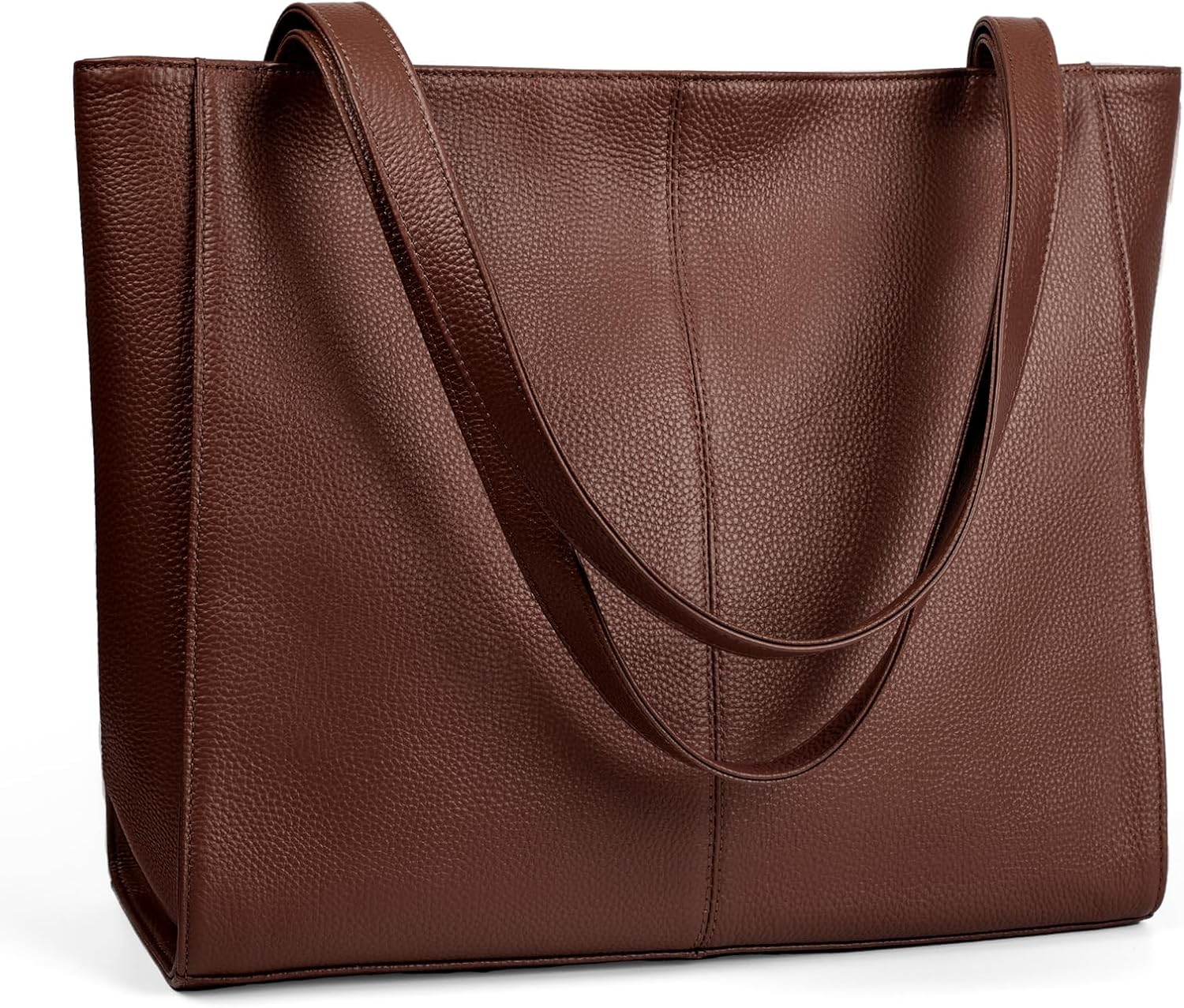 Befen Genuine Leather Tote Bag for Women with Laptop Compartment