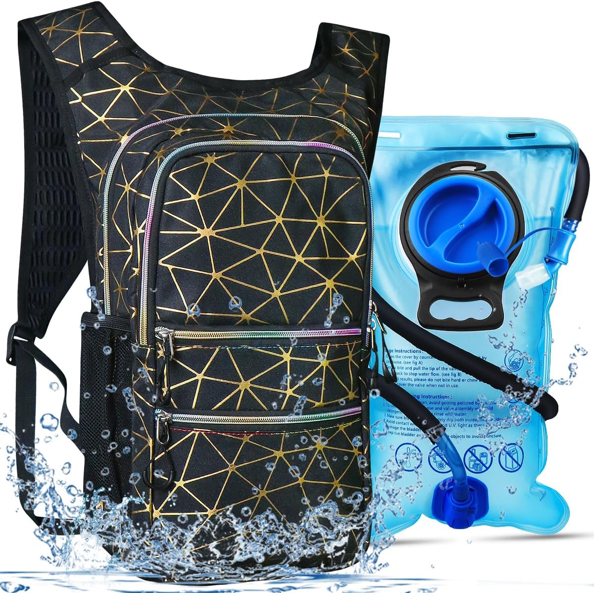 Hydration Pack with 3L Bladder - Stay Hydrated Anywhere!