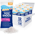 68% Calcium Hypochlorite Pool Shock - 12 Pack 1 lb Bags