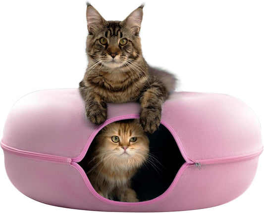 CATTASAURUS Peekaboo Cat Cave for Large Cats & Dogs Up to 45 Lbs