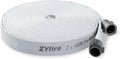 ZYfire 2in ID x 100 FT Fire Hose with Aluminum Couplings