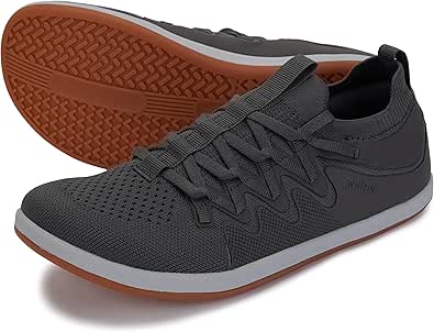 WHITIN Men's Barefoot Plus Shoes with Wide Toe Box and Comfort