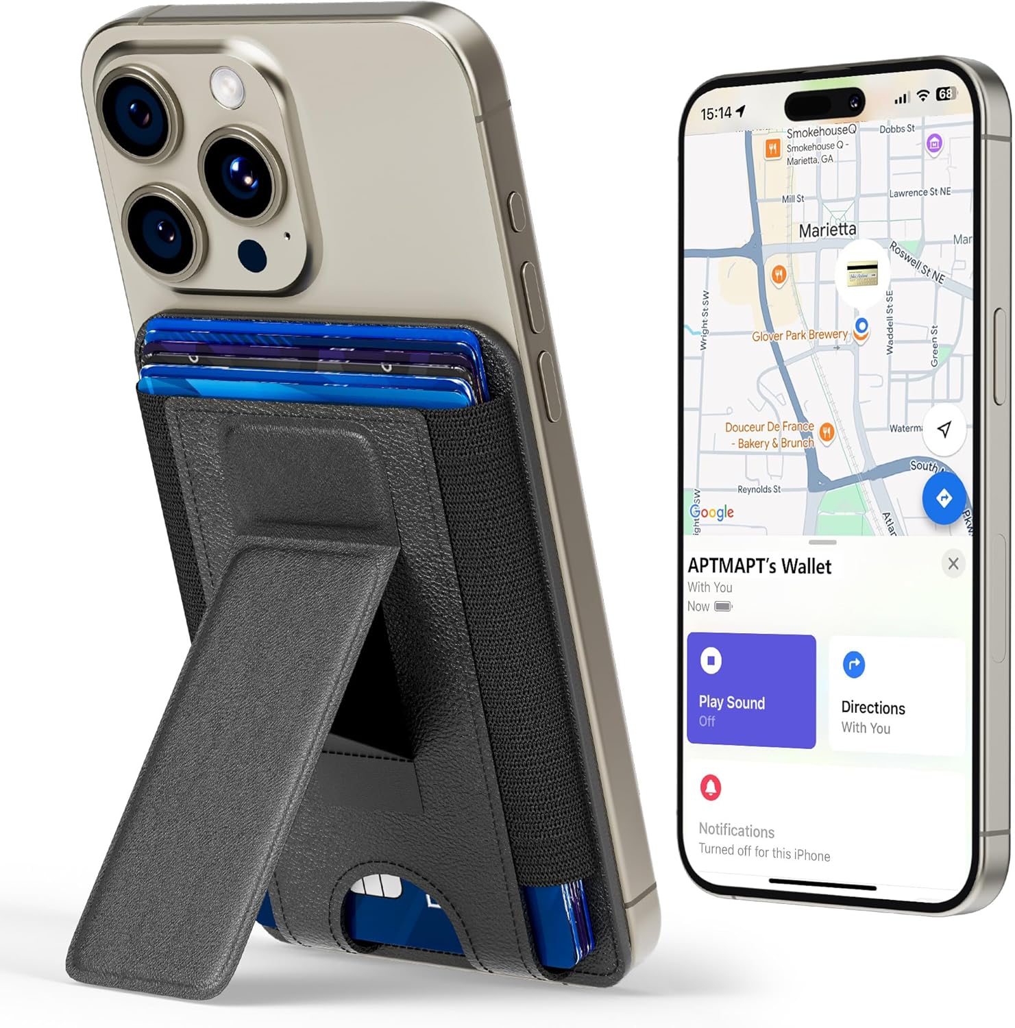 Magsafe Wallet for iPhone 17/16/15/14/13/12 Series - Trackable