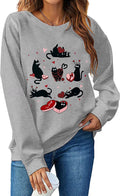 Meowy Valentines BEIDEFY Cat Love Sweatshirt