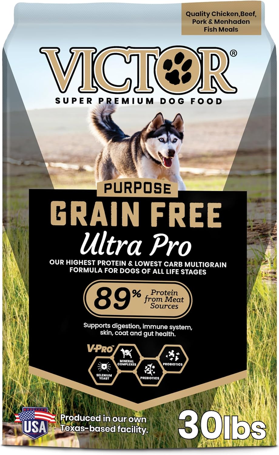 VICTOR Super Premium Dog Food Grain Free High Protein Kibble