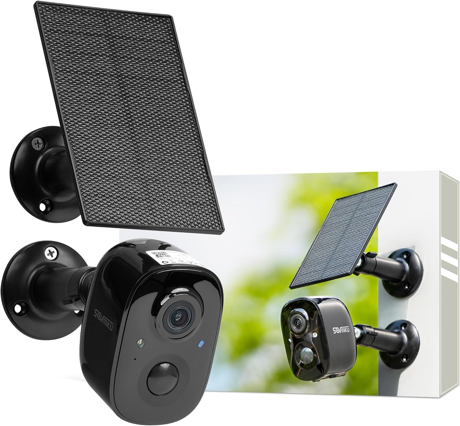 Vicohome G6B 2K Solar Security Camera Wireless Outdoor System