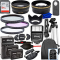 Ultimaxx 58MM Accessory Kit for Canon EOS Rebel T7 and More