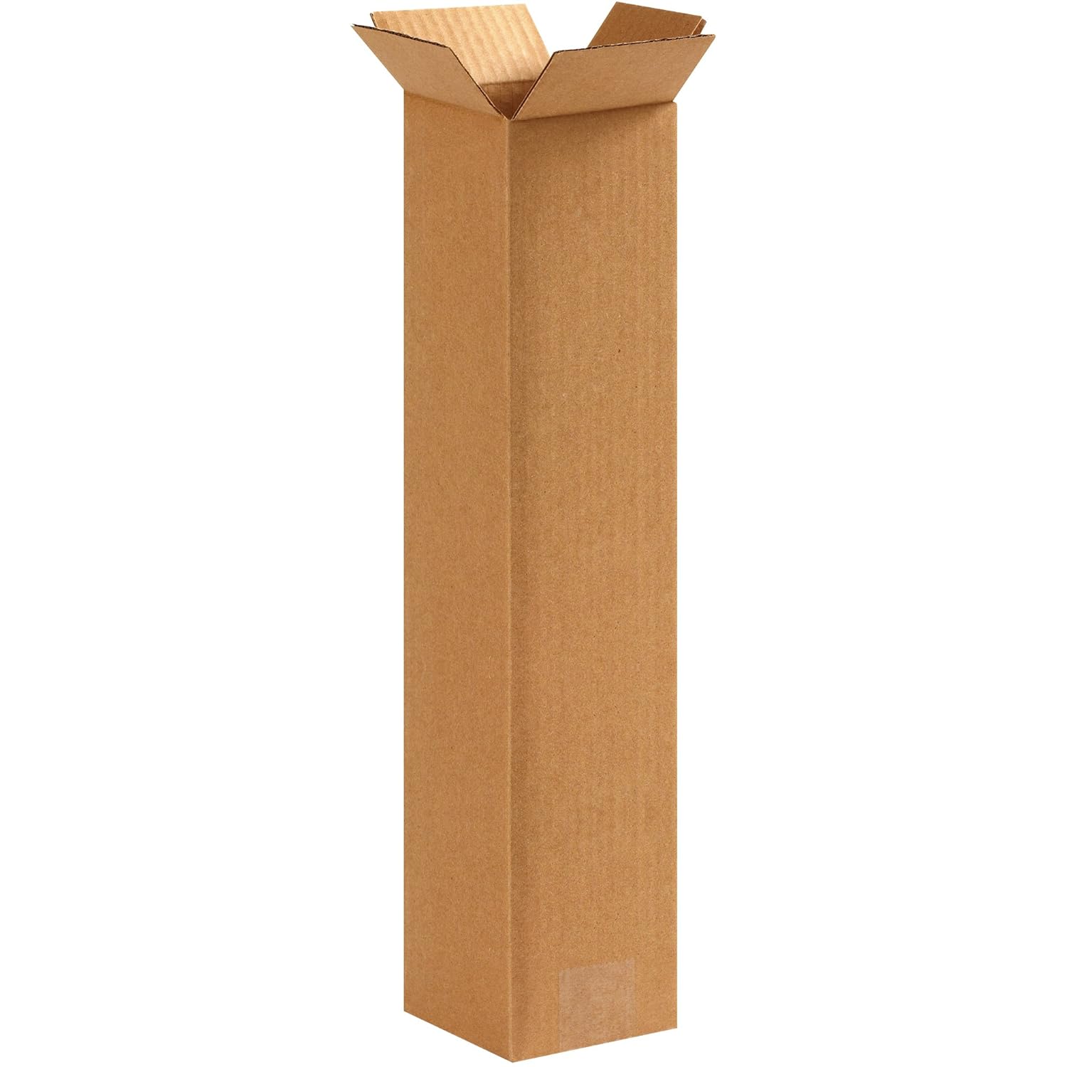 BOX USA 4x4x18 Tall Corrugated Boxes for Shipping & Storage