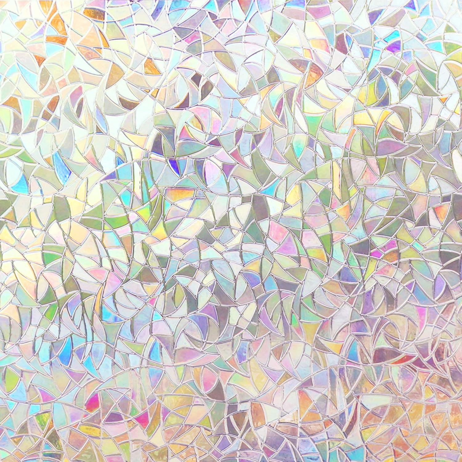 Volcanics Rainbow Window Film for Glass Doors - UV Protection
