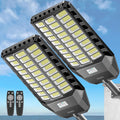 Solar Street Light Commercial Grade Outdoor Flood Lights - Bright 2