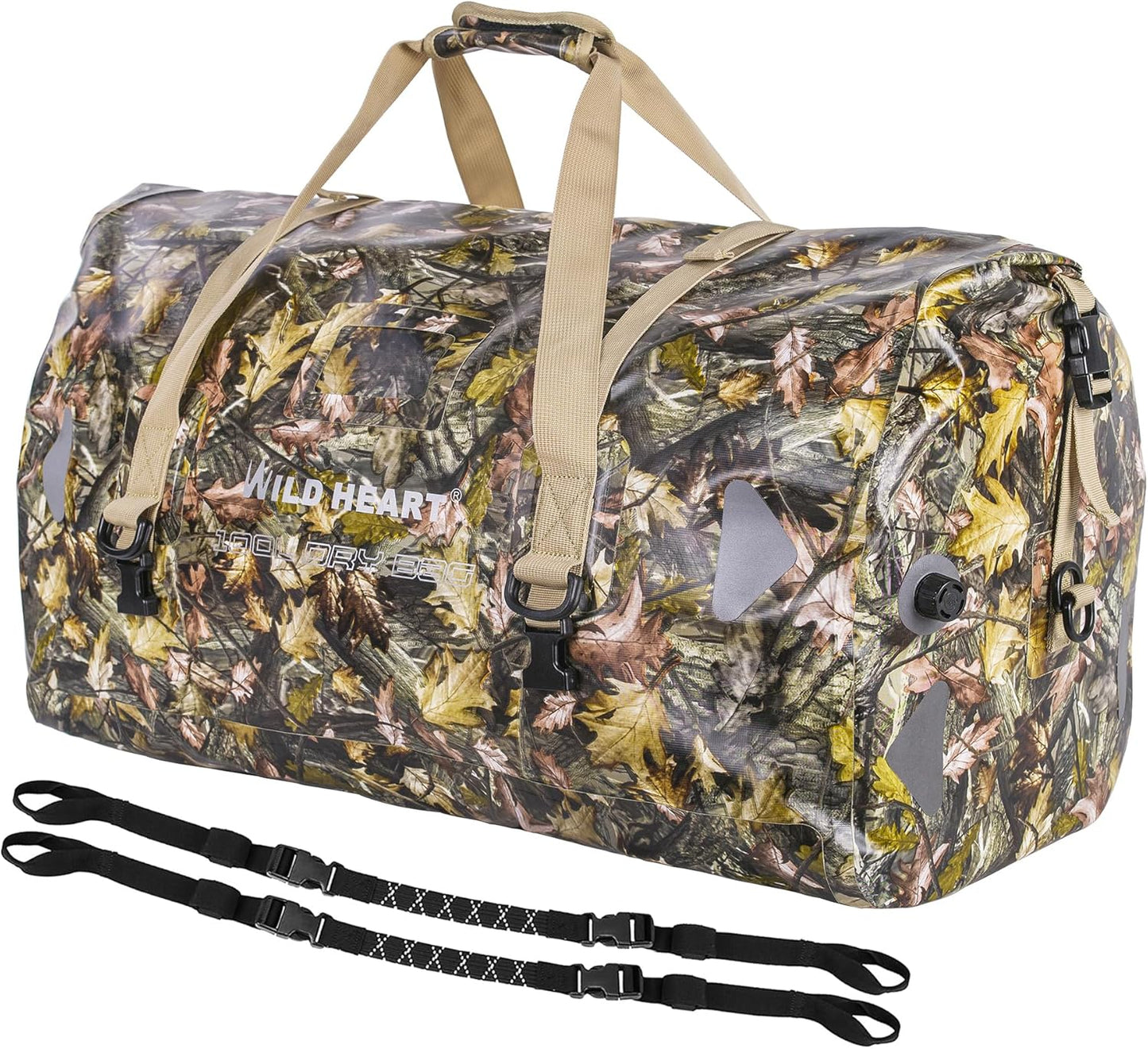 WILD HEART Waterproof Motorcycle Duffel Bag for Outdoor Adventures