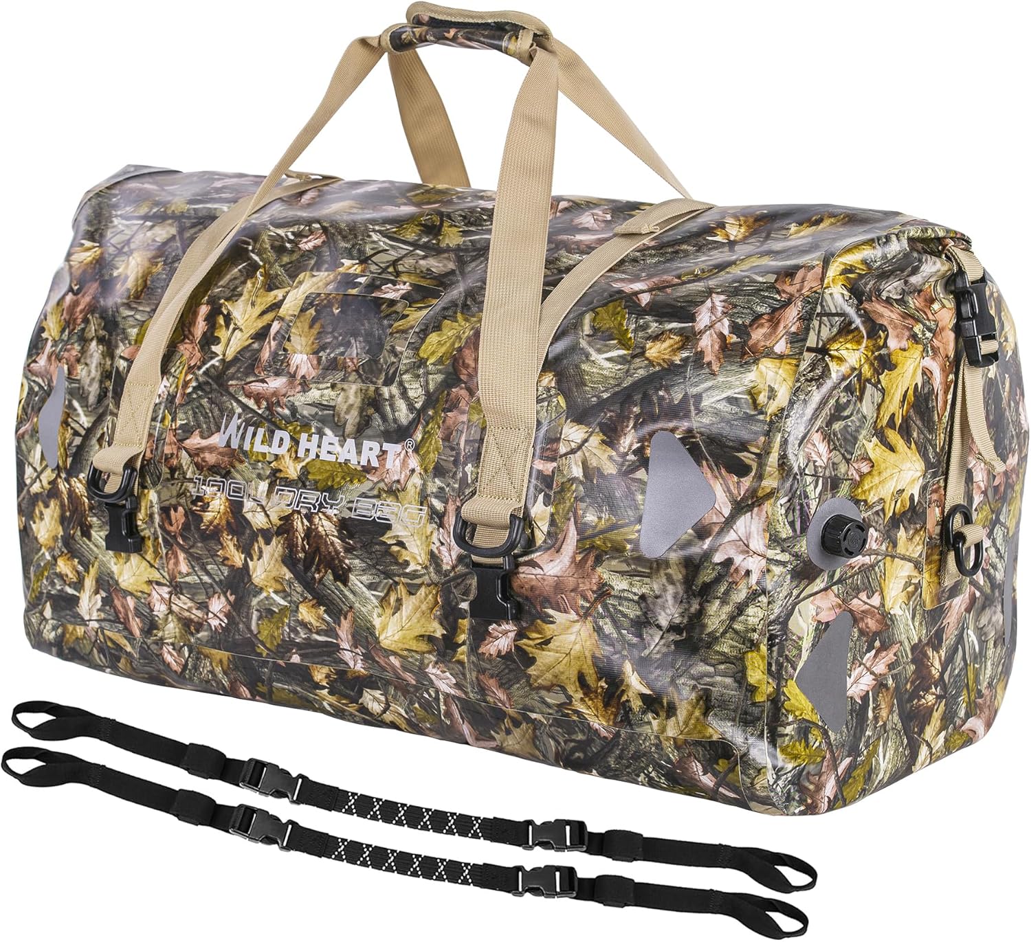 WILD HEART Waterproof Motorcycle Duffel Bag for Outdoor Adventures